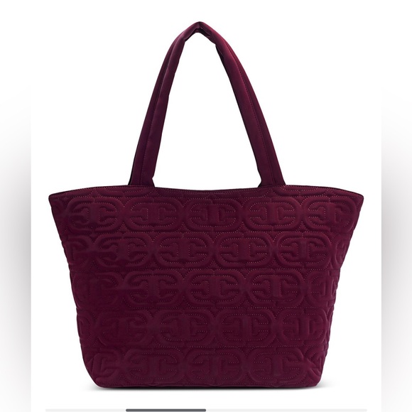 Sam Edelman Ethyl Top Zip E/W Tote. Bordeau. - Picture 8 of 16